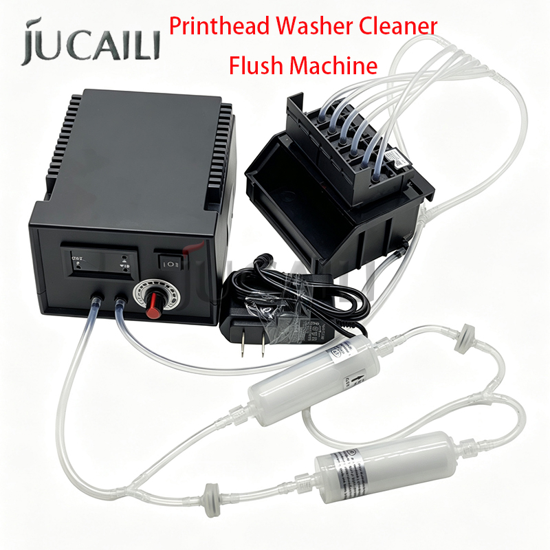 Print Head Cleaning Kit - JUCAILI Printhead Washer Cleaner Flush Machine