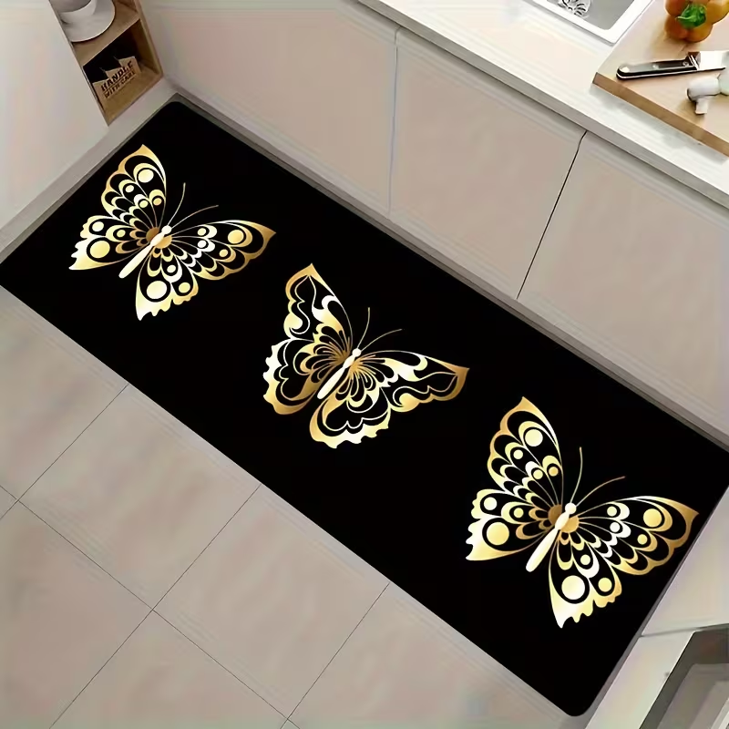 Black Gold Butterfly Long Kitc - đánh giá và giá Hall Commercial Printing
