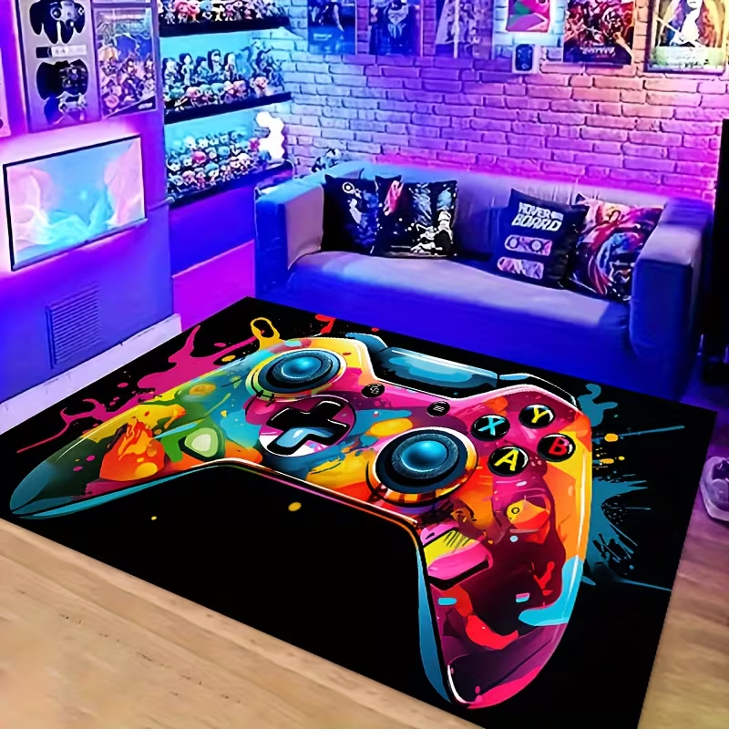 Gamepad Pattern Carpet Lock Ed - đánh giá và giá Hall Commercial Printing