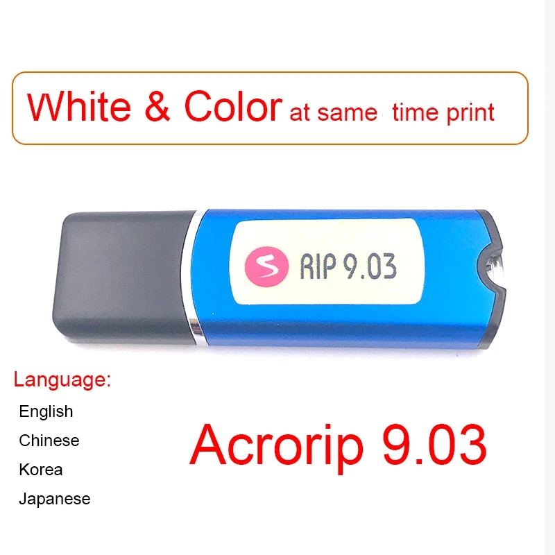 acrorip white color ver 9.0 ri - đánh giá và giá Color Rip Software Dongle