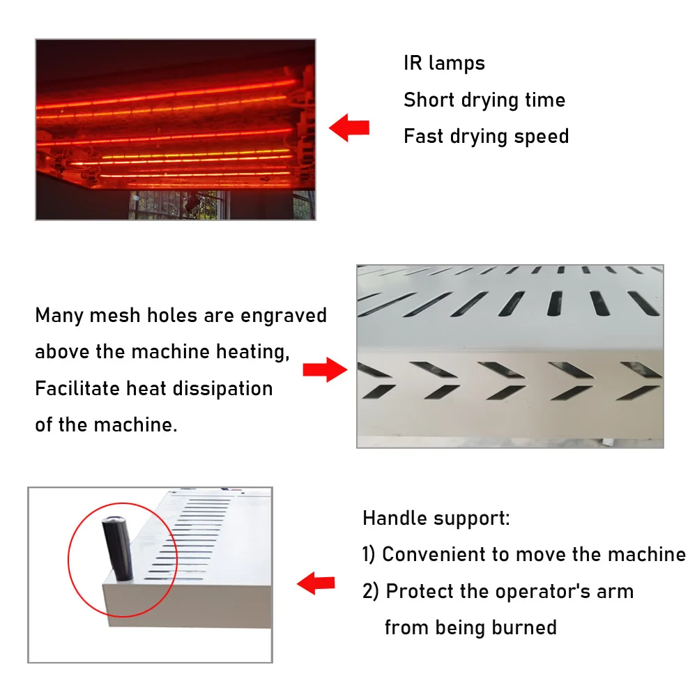 1600W Temperature Smart Contro - đánh giá và giá Flash Dryer Screen Print