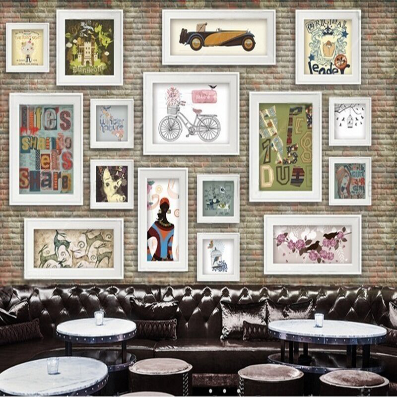 Nostalgic decorative paintings - đánh giá và giá Commercial Wallpaper Printing