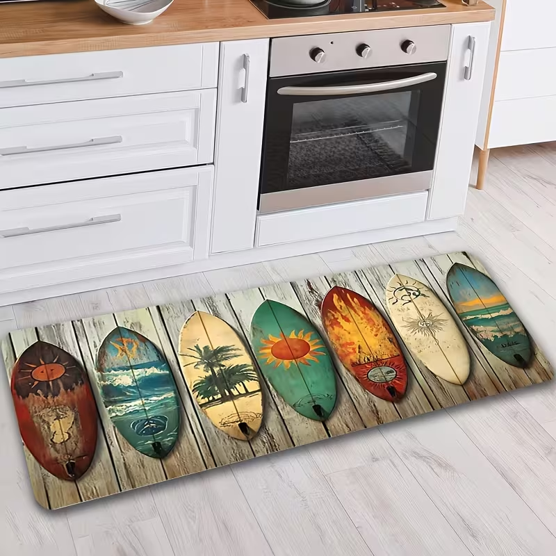 Vintage Surfboard Wooden Plank - đánh giá và giá Hall Commercial Printing