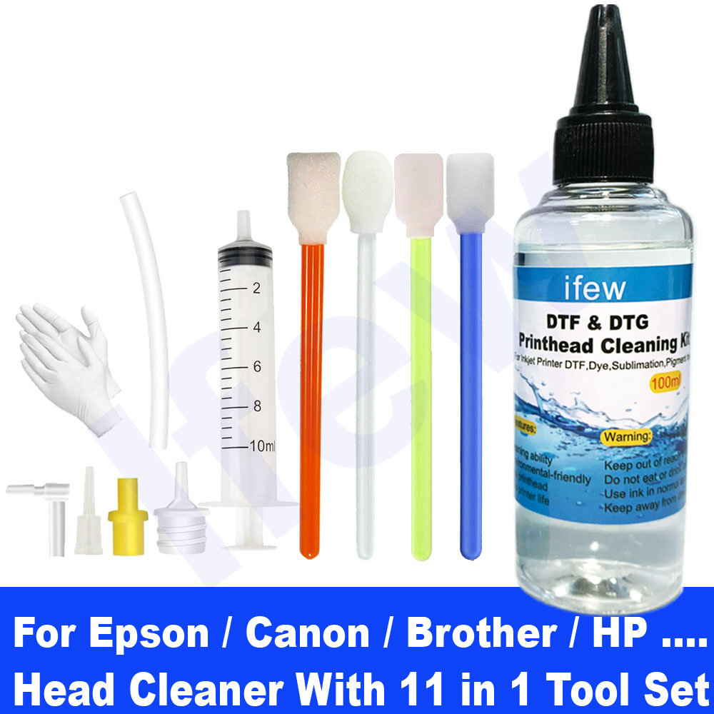 Printhead Cleaner Cleaning DTF - đánh giá và giá Print Head Cleaning Kit