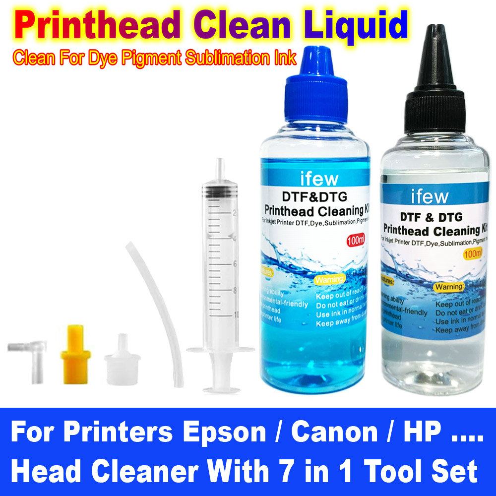 Printhead Cleaner Cleaning DTF - đánh giá và giá Print Head Cleaning Kit