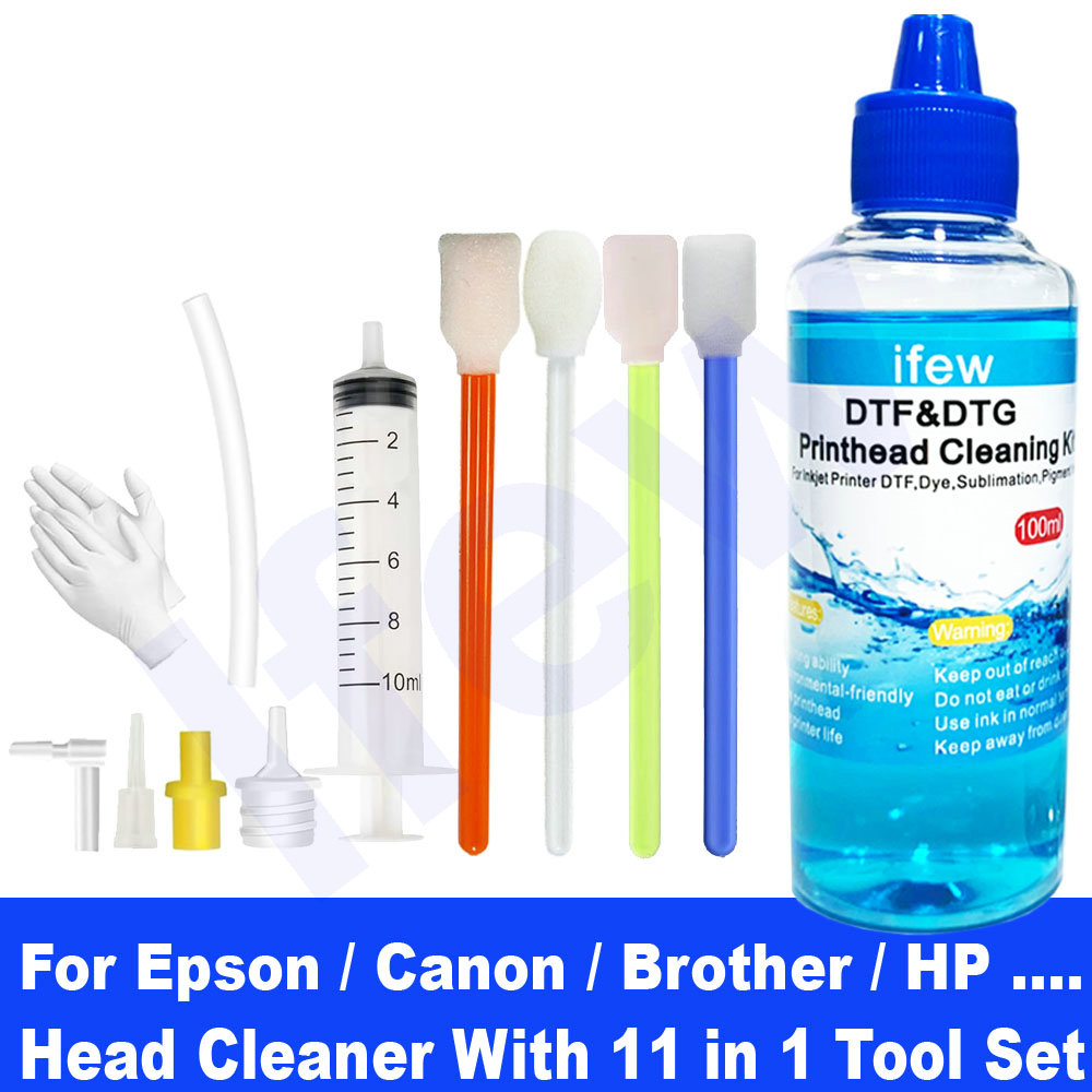 Printhead Cleaner Cleaning DTF - đánh giá và giá Print Head Cleaning Kit