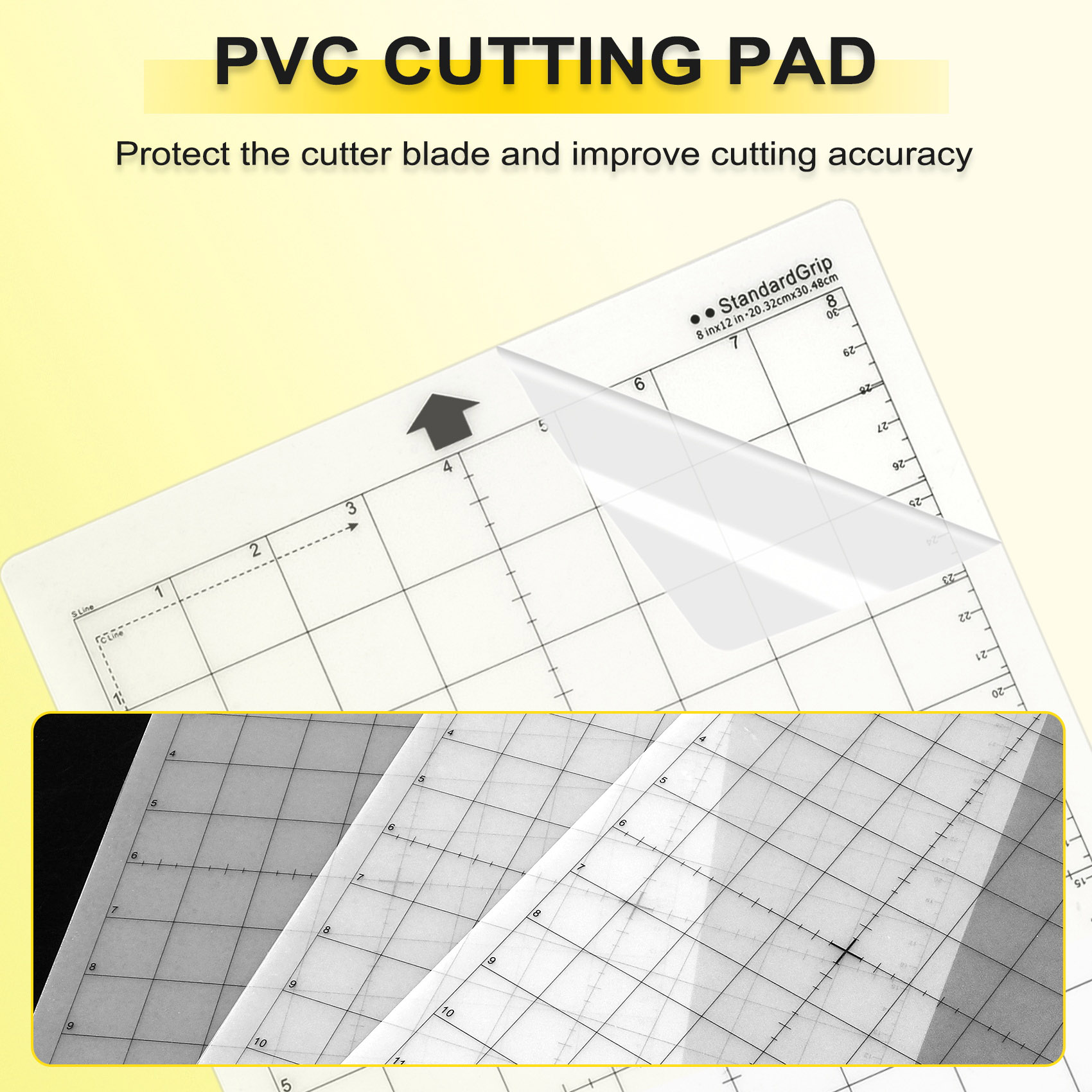 A08E-3Pcs Replacement Cutting  - đánh giá và giá Plotter Cutting Mat