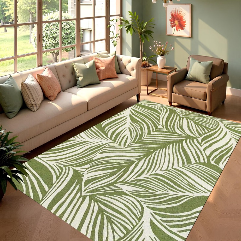 Green Leaf Carpet Nordic Style - đánh giá và giá Hall Commercial Printing
