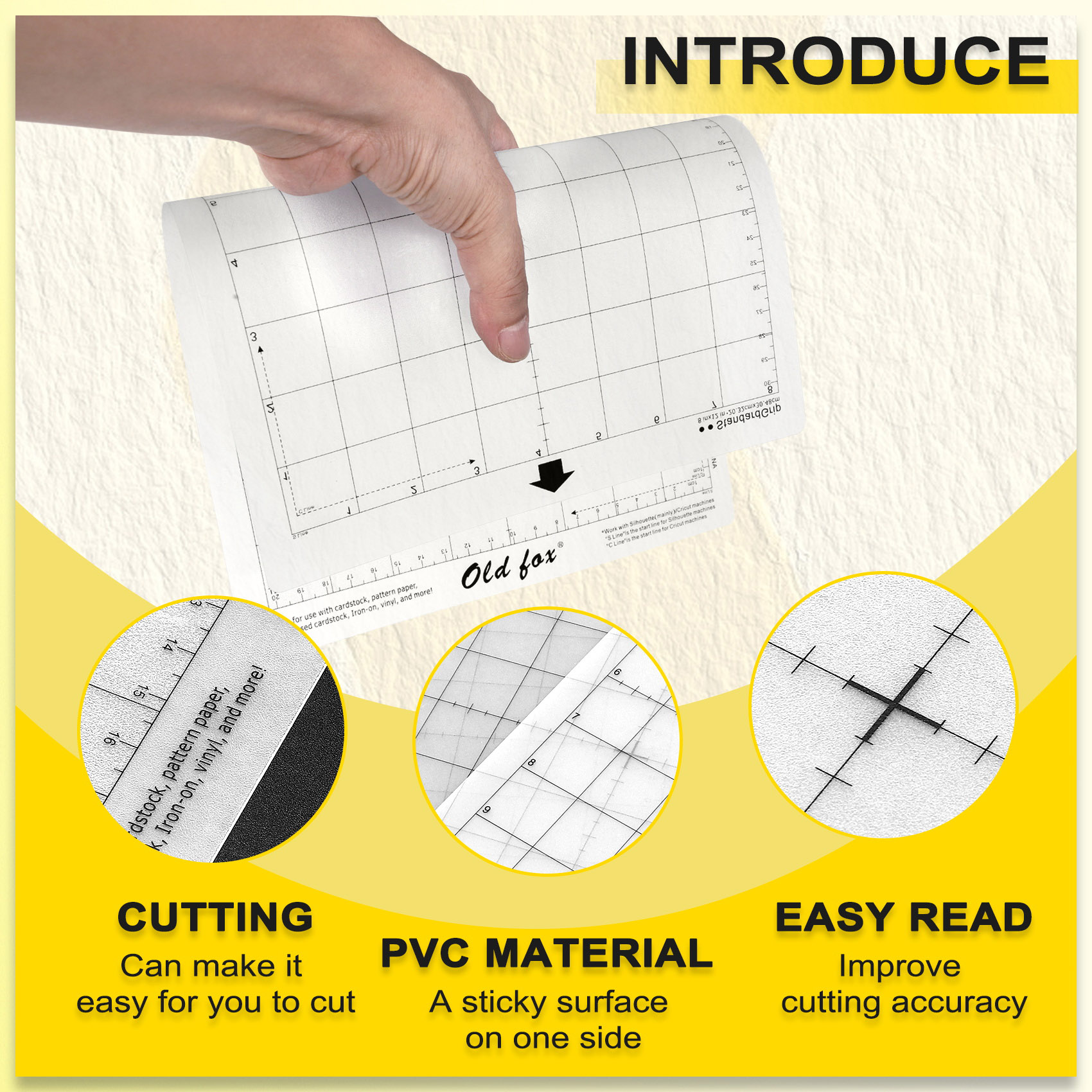 AED6-3Pcs Replacement Cutting  - đánh giá và giá Plotter Cutting Mat