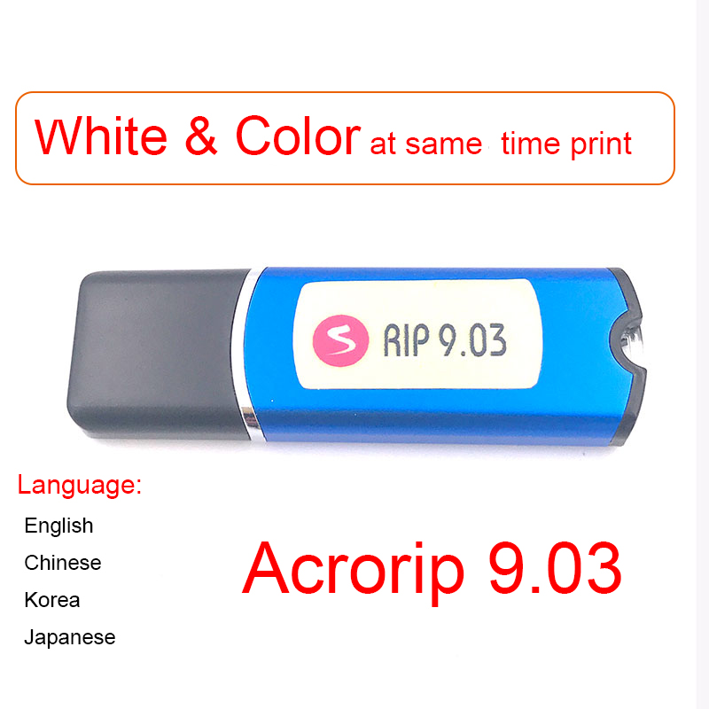 UV printer flatbed Inkjet Prin - đánh giá và giá Color Rip Software Dongle