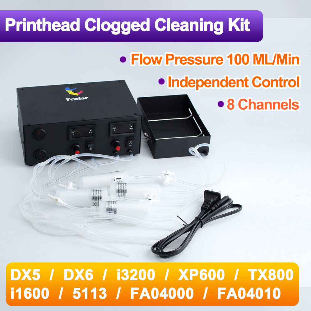 8 Channels Printhead Cleaning  - đánh giá và giá Print Head Cleaning Kit